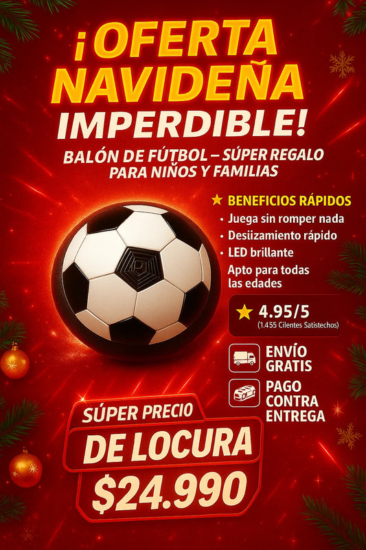 Balón de futbol deslizante